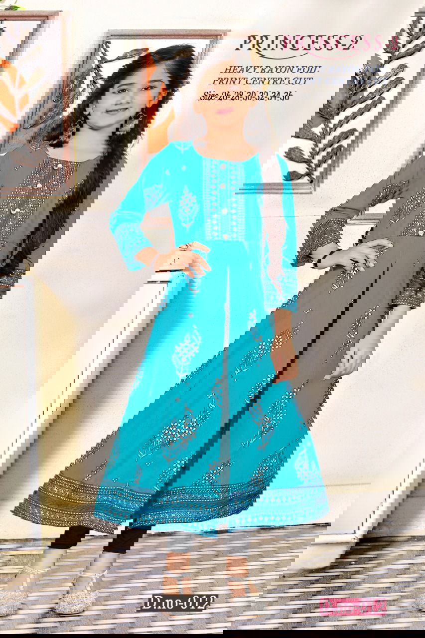 Princess Vol 2 Kids Exclusive Wholesale Girls Wear Kurti Catalog
